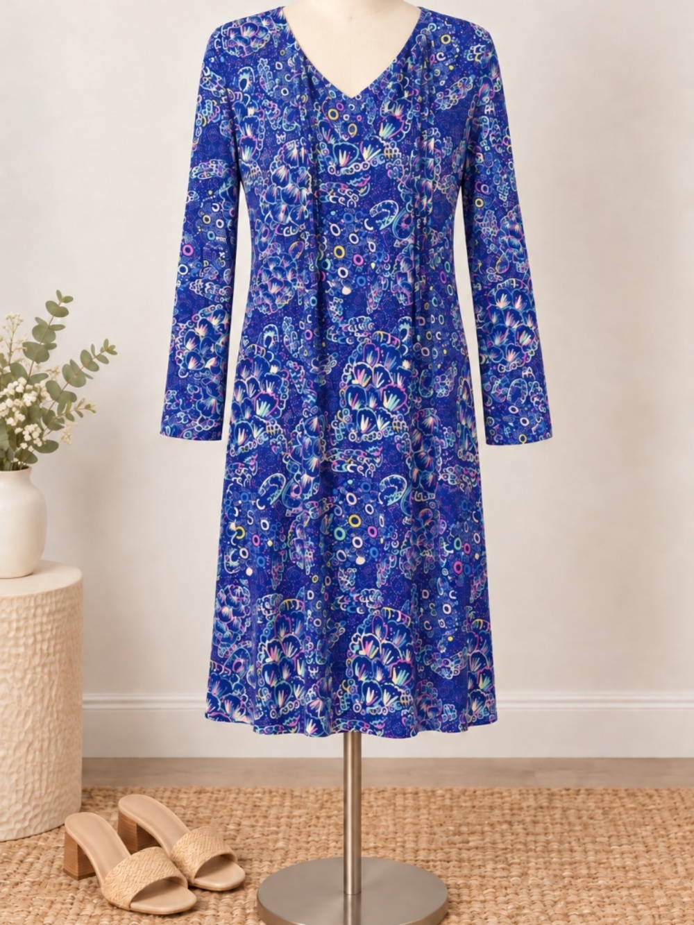 Lily Pulitzer Long Sleeved, Print Dress